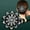 Style 5, variant on Rhinestones Flower Hair Clip Ponytail Hairclip Duckbill Hairpin Barrette Crystal Fancy Decorative Hair Accessories For Women