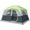 Fluorescent green-6 Person, variant on 6 Person Brown Camping Tent Waterproof Family Cabin Tent with Rainfly