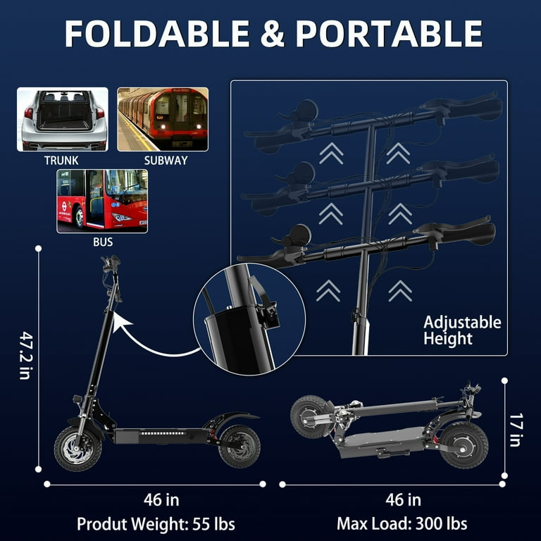 AJOOSOS X750 Pro Electric Scooter for Adults, 40 mph Max AJOOSOS X750 Pro Electric Scooter for Adults, 40 mph Max