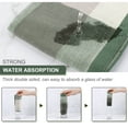 thumbnail image 5 of Unique Bargains 6Pcs Cotton Kitchen Tea Towel Sets Green, 5 of 8