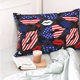 thumbnail image 4 of Fotbe American With Lips Funda de Almohada Decorativa Estilo Occidental, Lujo en Algodón, Fundas para Almohadas King, Cojín Estampado para Decoración del Hogar-20"x30", 4 of 6