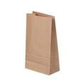 thumbnail image 3 of CY5O5ee 4 Count Brown Grocery Lunch Bag 5.12 X 3.15 X 9.45 Inches Paper Snack Bag Cookie PartyFavor CandyTreat Bread Popcorn Bags, Thank You Gift Bag, 3 of 10