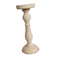 thumbnail image 3 of Candelabro de madera, soporte para fotos, decoración, adorno, candelabro, base de pedestal, pilar romano para casa, granja, boda, cumpleaños 26CM, 3 of 9