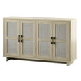 thumbnail image 4 of Twin Star Home Coastal Sideboard with Linen Inspired Accents, 4 of 11