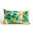 thumbnail image 2 of Liora Manne Visions II Pansy Indoor Outdoor Decorative Pillow Lime, 2 of 2