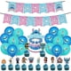 thumbnail image 1 of Lilo & Stitch Themed Kids Birthday Party Decoration Supplies Balloons Banner Cake Topper Set, 1 of 1
