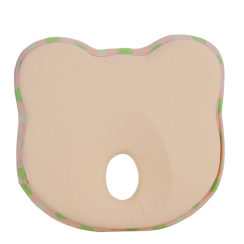 LYUMO Memory Foam Baby Pillow Sleeping Pad Flat Head Protection Toddler Cushion, Sleeping Pillow