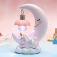 thumbnail image 4 of Unicorn Moon Ornaments,Wekity Nursery LED Night Light for Kids Gift for Baby Toddler Teens Girls Boys Children Romantic Room Decorations for Baby’s Bedroom Home Lighting (Pink), 4 of 6
