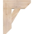thumbnail image 3 of Ekena Millwork 5 1/2"W x 18"D x 22"H Traditional Slat Smooth Bracket, Douglas Fir, 3 of 4