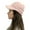 Pink, variant on Awdenio Beanies Hats Women Stitching Outdoor Plush Hats Crochet Knit Beanie Cap Peaked Cap