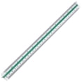 thumbnail image 1 of Regla Escala VentDepot AccuGraphMax 30cm 6 Escalas Plástico Blanco, 1 of 1