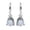 White 6O7, variant on Qonioi Fashion Colorful Water Drop Earrings, 1Pair Lightweight Alloy Color Earrings for Women Jewelry Gifts, Water Drop Earrings