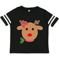 thumbnail image 3 of Inktastic Girl Reindeer Boys or Girls Toddler T-Shirt, 3 of 5
