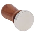 thumbnail image 4 of Coffee Tamper Separate Design Stainless Steel Ergonomic Wood Handle Portable Tamper Tool for Home Coffee Shop 53MM, 4 of 5