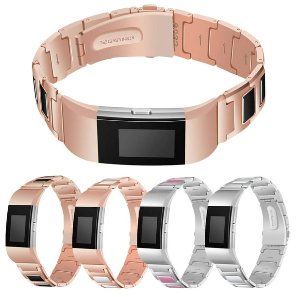 Fitbit charge 2 metal band sale