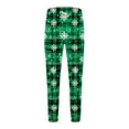 thumbnail image 4 of Handshe Men's Jogger Pants, Tapered with Drawstring Waist & Christmas Print, Running and Workout Sweatpants for Gym Training and Casual Wear, 4 of 5
