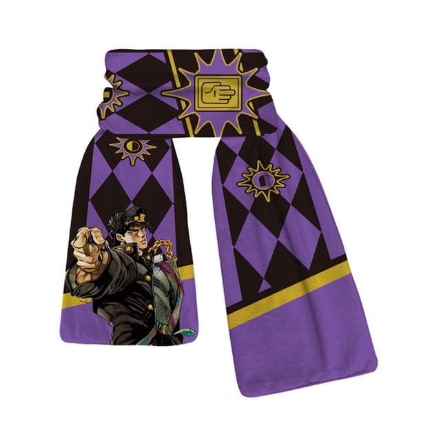 Bufanda Jojos Bizarrés Adventures Anime Winter Pashmina Shawl