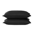 thumbnail image 3 of Funda de almohada Funda de almohada transpirable Funda de cojín para la cabeza de tela Funda de almohada de color sólido para cama, Negro Advancent HA003270-01, 3 of 7