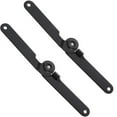 thumbnail image 6 of Pack of 2 Heavy Duty Rotatable Lid Support Iron 180 Degree Folding Hinges Quick Fixing for Cabinet Door Box Cupboard, 6 of 8