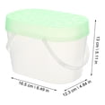 thumbnail image 3 of Weiweiguan 2pcs Portable Pet Cases Small Pets Carrying Cases Travel Reptile Boxes, 3 of 6