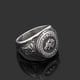 thumbnail image 3 of Guardurnaity Anillo de moda para hombre, anillos para niños, joyería multiusos para dedos, accesorios de decoración, regalos de Navidad y Ropa, zapatos y accesorios Miscelánea  12# color acero, 3 of 6