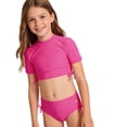 thumbnail image 5 of Girls Swimsuits Two Piece Bikini Set Adjustable Drawstring Bathing Suits Cute Little Girls Swimsuits Size 9-10 Years, 5 of 5