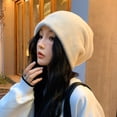 thumbnail image 3 of Tnobhg Korean Style Women Imitation Mink Fur Pile Hat Outdoor Warm Plush Hat Autumn Winter Super Soft Thickened Hat Outfit Accessories, 3 of 8