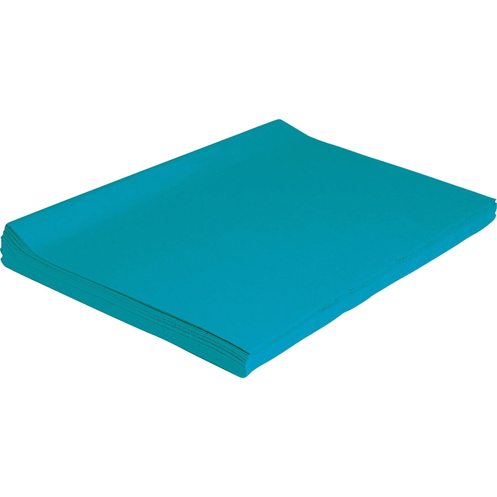 Spectra Deluxe Bleeding Art Tissue - 20" x 30", Azure Blue, 24 Sheets