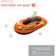 thumbnail image 2 of Explorer Inflatable Boat Series: Dual Air Chambers – Welded Oar Locks – Grab Handles – Bow Rope – Sporty Design, 2 of 5