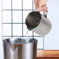 thumbnail image 4 of Frothing Pitcher, Durable Silver Coffee Jug, For Home ANGGREK FGJY26, 4 of 8