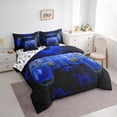 thumbnail image 2 of Erosebridal Gamepad Bed in a Bag Twin size for Teens, Geometric Bed Set, Teens Gaming Decor, Reversible 7 Pieces, 2 of 5