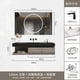 thumbnail image 1 of Bathroom Cabinet Smart Mirror Cabinet Slate Ceramic Integrated Washbasin Bathroom Vanity Cabinet with Sink Bathroom Furniture My Lux Decor Round, 1 of 13