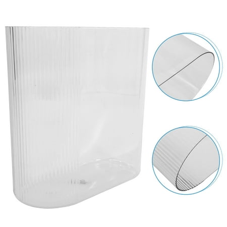 WHAMVOX Plastic Goldfish Tank For Home Indoor Aquarium Plants Transparent