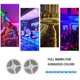 thumbnail image 2 of Bluetooth Light Strip 5050 RGB 300 LED Lámpara de música impermeable colorida con controlador Enchufe de EE. UU. 10m Monstrate HA8998-01B, 2 of 7