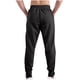 thumbnail image 3 of Pantalones largos de moda para hombre, con cordón, cintura elástica, color sólido, informales, largos, para hombre, 3 of 3