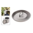 thumbnail image 4 of koolsoo MagiDeal Portable Ultralight Mug Lid Outdoor Camping Water Cup Cover with Handle, 4 of 9