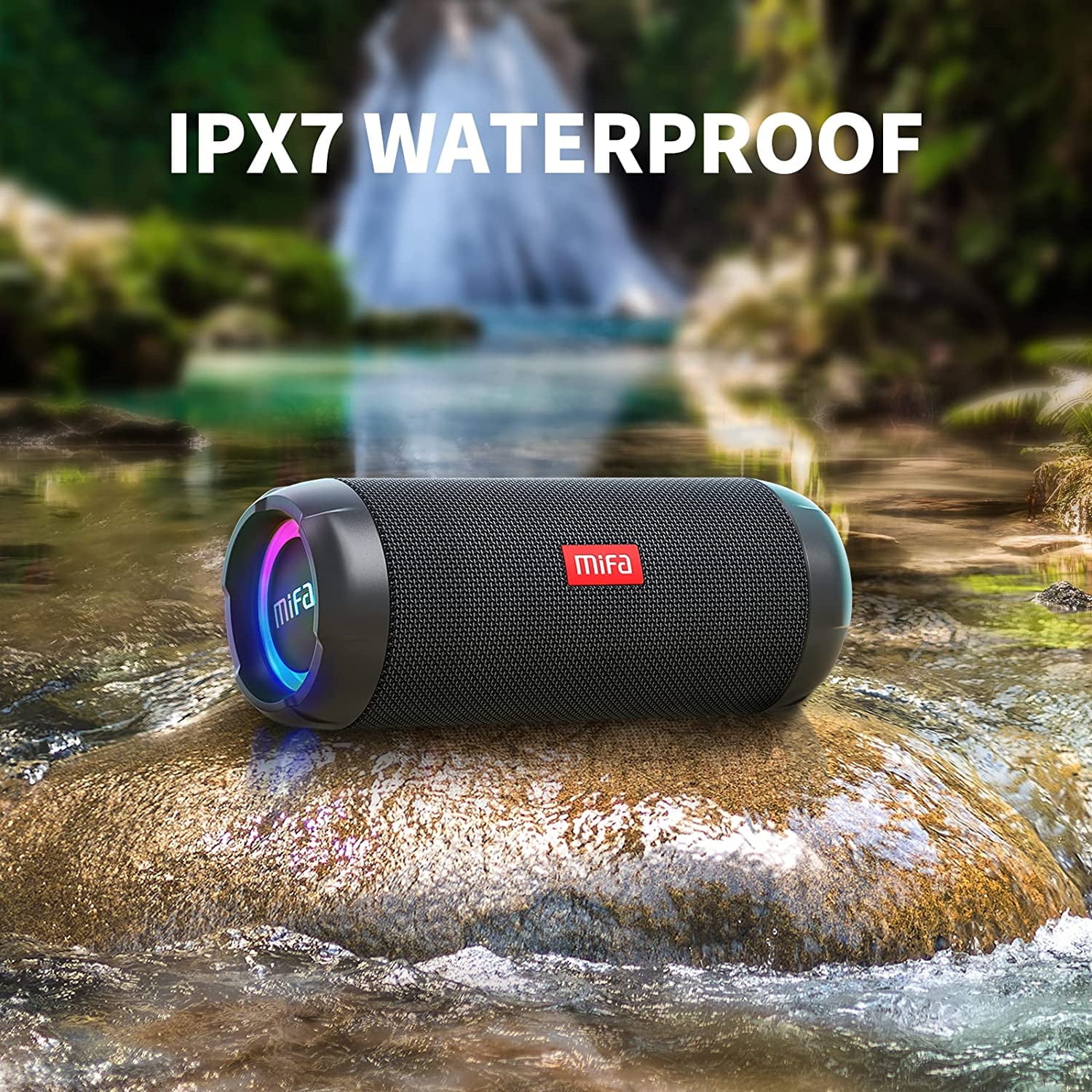 MIFA Wild Rod Waterproof Bluetooth Speaker, 30W, Stereo