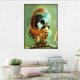 thumbnail image 5 of Gato Tigre Moneky Diamante Costura DIY 5D Animal Diamante de imitación Pintura Bordado de cristal Oficina en casa Punto de cruz Inevent JJ14136-02, 5 of 6