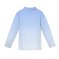 thumbnail image 3 of Grblisyd Girls Shirts Long Sleeve Polo Shirt for Boys Gradient Uniform Shirts Size 5-14 Years Back to School, 3 of 5