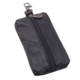 thumbnail image 1 of Mini Porte-Monnaie à Fermeture Éclair en Cuir Vintage, Format Compact Assurant un Transport Facile, Double Fermeture Éclair pour un Rangement Sécurisé et Organisé, Design Rétro Classique Convenant à Tous les Âges, Polyvalent, 1 of 5