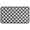 Black White Checkerboard, variant on Teal and Gold Geometric Lattice Pattern Door Rugs,Washable Non Slip Door Mats Indoor,Decorative Door Mats,Entry Mat Indoor for Entrance,Bedroom,Kitchen,Bathroom,30"x17"