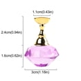 thumbnail image 2 of BotaniNest Colorful Crystal Tip Stand – 1 Base With 5 Gold Holders Manicure Display For Acrylic Nails Practice And Salon Home, 2 of 2