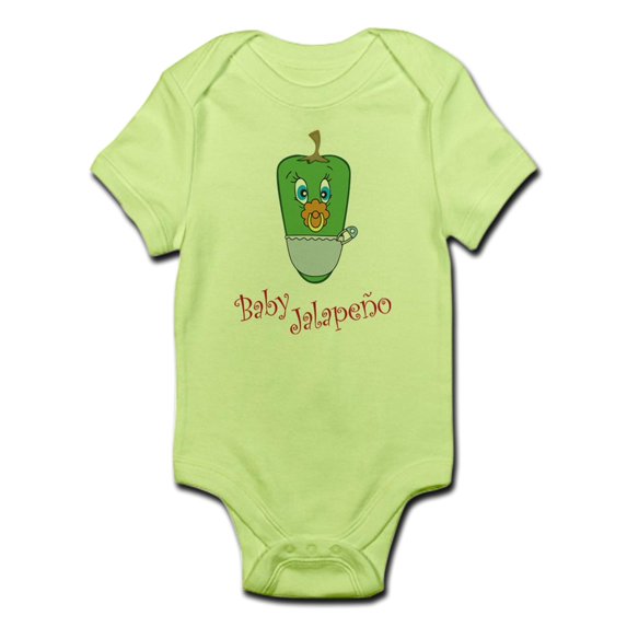 CafePress - Baby Jalapeno Infant Bodysuit - Baby Light Bodysuit