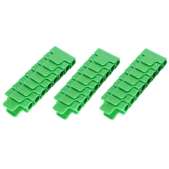 Greenhouse Accessories,24Pcs Plastic Greenhouse Film Film Clamp Greenhouse Clamp Smart Functionality