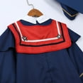 thumbnail image 4 of FUNDUFI Toddler Boys Clothes Sets Kindergarten Cap Gown Preschool Graduation Shawl Tassel Shawl Tassel 2Pcs Graduated Outfit Sets Long Sleeve Clothes Set Size 2-3 Years, 4 of 8