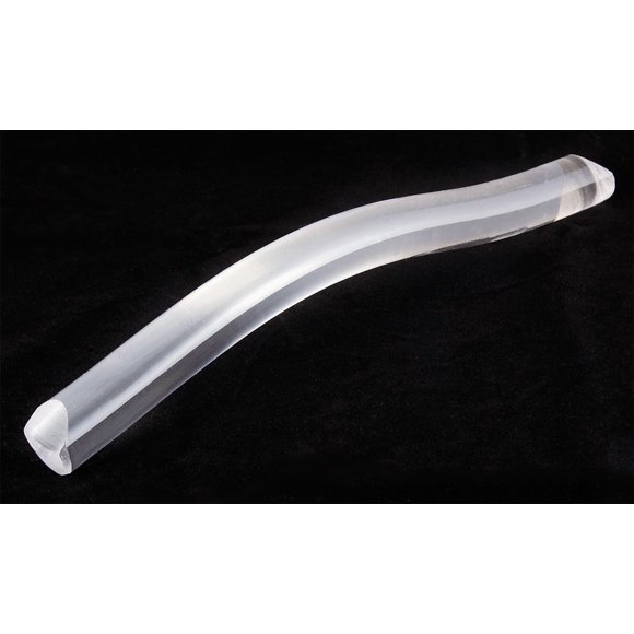 AP Exterior Grab Bar 005-E5000D LITECO; Replacement Handle Only For 005-E5500-L Grab Bar; Clear; Acrylic; 11-1/2 Inch Length; Curved