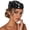Black, variant on Elegant Beret Hat for Rhinestone Tassel Soft Cap
