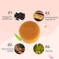 thumbnail image 3 of Beard , Enhance Beard Beard Shampoo Bar Increase Blood Circulation Polygonum Multiflorum 60g  For Travel, 3 of 8