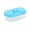 Blue, variant on Travelwant 2Pcs/Set Plastic Produce Saver Container, Vegetable Storage Containers for Refrigerator, Fruit Storage Organizer Bins with Divider, Fridge Container Box