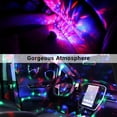 thumbnail image 5 of USB Mini Disco Lights, Party Lights Magic Disco Ball Light, Sound Activated Colorful Strobe LED Lights with 3 Plugs for KTV DJ Stage Atmosphere Christmas Party Interior Lights (Black 2 Pack), 5 of 8